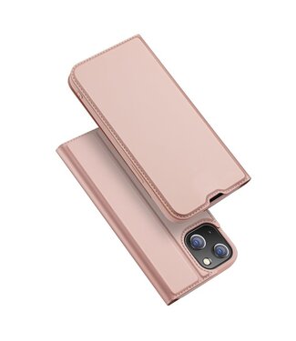 Dux Ducix Roze Slim Bookcase Hoesje iPhone 14