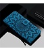 KT Blauw Mandala Bookcase Hoesje voor de iPhone 14