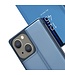 Blauw Spiegel Bookcase Hoesje voor de iPhone 14