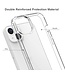 Zwart / Transparant Hybrid Hoesje voor de iPhone 14