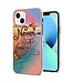 Never Stop Loving TPU Hoesje voor de iPhone 14