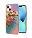 Never Stop Loving TPU Hoesje voor de iPhone 14