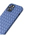 Zwart Gewoven Textuur Hardcase Hoesje voor de iPhone 14