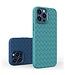 Zwart Gewoven Textuur Hardcase Hoesje voor de iPhone 14