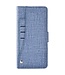 Blauw Jeans Bookcase Hoesje met polsbandje voor de iPhone 14
