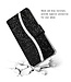 Zwart Bling Bling Bookcase Hoesje met polsbandje voor de iPhone 14