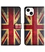 Britse Vlag Bookcase Hoesje voor de iPhone 14