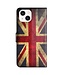 Britse Vlag Bookcase Hoesje voor de iPhone 14