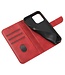 Rood Bookcase Hoesje voor de iPhone 14