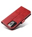 Rood Bookcase Hoesje voor de iPhone 14