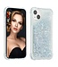 Zilver Glitter TPU Hoesje voor de iPhone 14