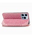 Roze Slim Bookcase Hoesje voor de iPhone 14