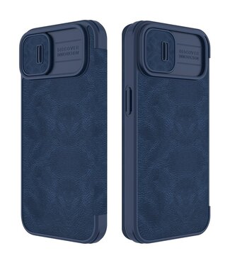 Nillkin Blauw CamShield Ultra Slim Hoesje iPhone 14