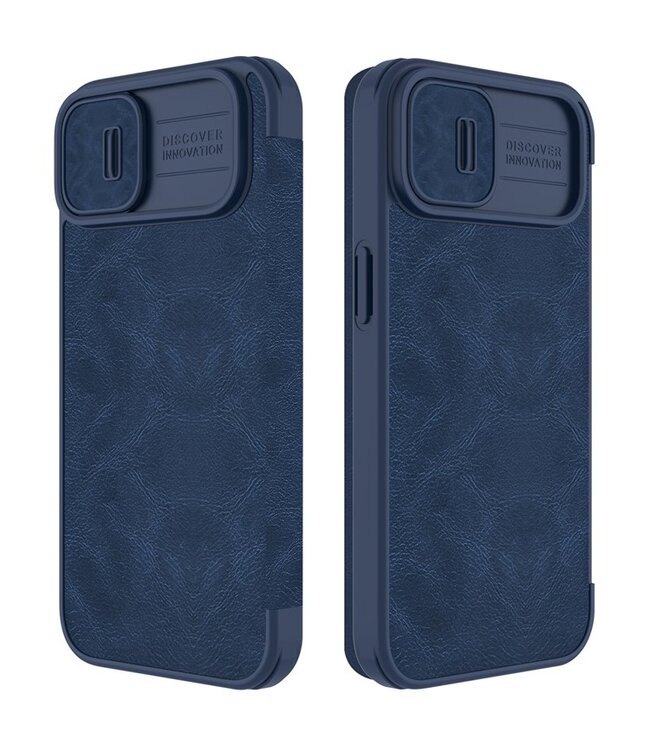 Nillkin Blauw CamShield Ultra Slim Hoesje voor de iPhone 14