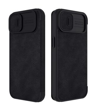 Nillkin Zwart CamShield Ultra Slim Hoesje iPhone 14