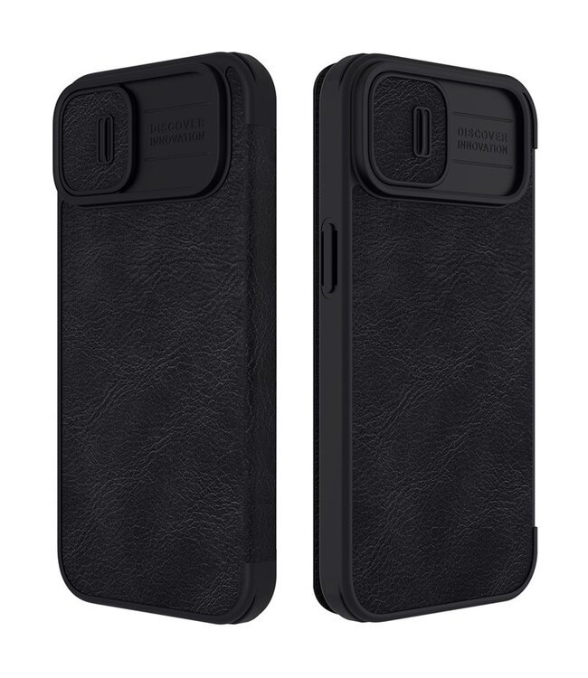 Nillkin Zwart CamShield Ultra Slim Hoesje voor de iPhone 14