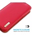 DUX DUCIS Rood Bookcase Hoesje voor de iPhone 14