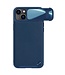 Nillkin Blauw CamShield Faux Leren Hardcase Hoesje voor de iPhone 14