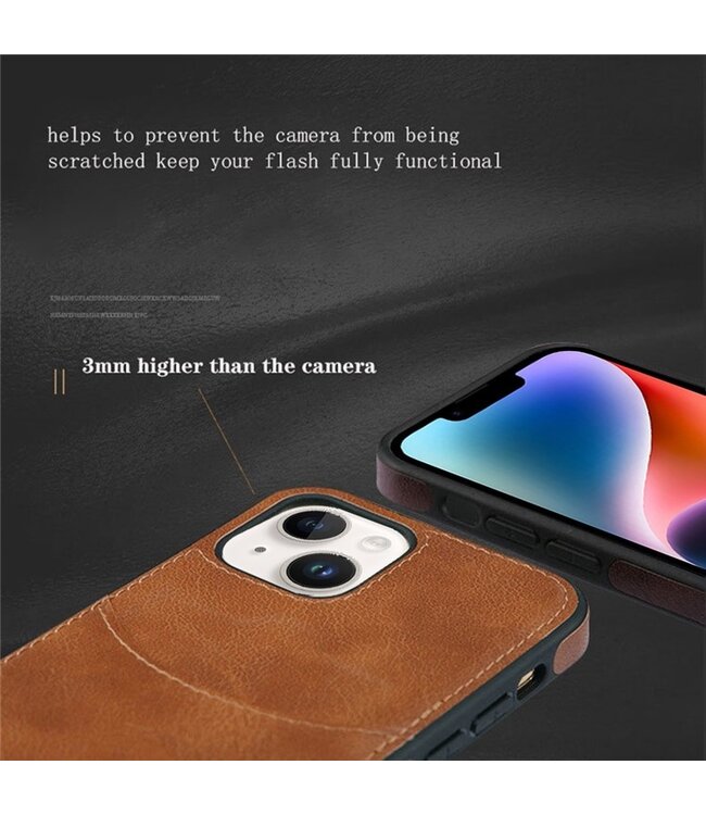 Snakehive Leren hoesje voor iPhone 16 Pro, vintage telefoonhoes met standfunctie en kaartsleuven, beschermhoes, handgemaakt in de EU, van hoogwaardig