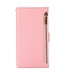 Roze Bookcase Hoesje met Rits voor de iPhone 14