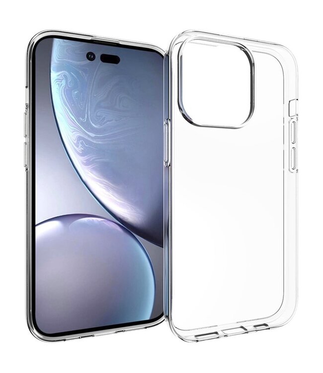 Transparant TPU Hoesje voor de iPhone 14 Pro