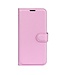 Roze Litchee Bookcase Hoesje voor de iPhone 14 Pro