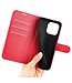 Rood Litchee Bookcase Hoesje voor de iPhone 14 Pro