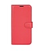 Rood Litchee Bookcase Hoesje voor de iPhone 14 Pro