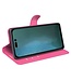 Roze Litchee Bookcase Hoesje voor de iPhone 14 Pro