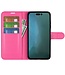 Roze Litchee Bookcase Hoesje voor de iPhone 14 Pro