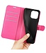 Roze Litchee Bookcase Hoesje voor de iPhone 14 Pro