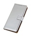 Zilver Bookcase Hoesje voor de iPhone 14 Pro