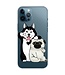 Husky En Mopshond TPU Hoesje voor de iPhone 14 Pro