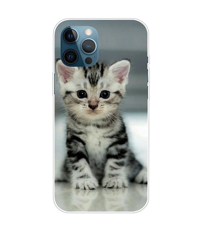 Kitten TPU Hoesje voor de iPhone 14 Pro