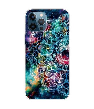 Mandala Bloem TPU Hoesje iPhone 14 Pro