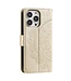 Goud Mandala Bookcase Hoesje voor de iPhone 14 Pro