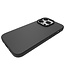 Zwart Mat TPU Hoesje voor de iPhone 14 Pro