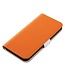 Oranje Litchee Bookcase Hoesje voor de iPhone 14 Pro