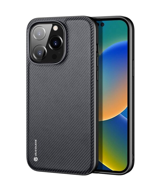 Dux Ducix Zwart Hybrid Hoesje voor de iPhone 14 Pro