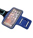 Pictet.Fino Blauw Sport Armband Hoesje voor de iPhone 14 Pro