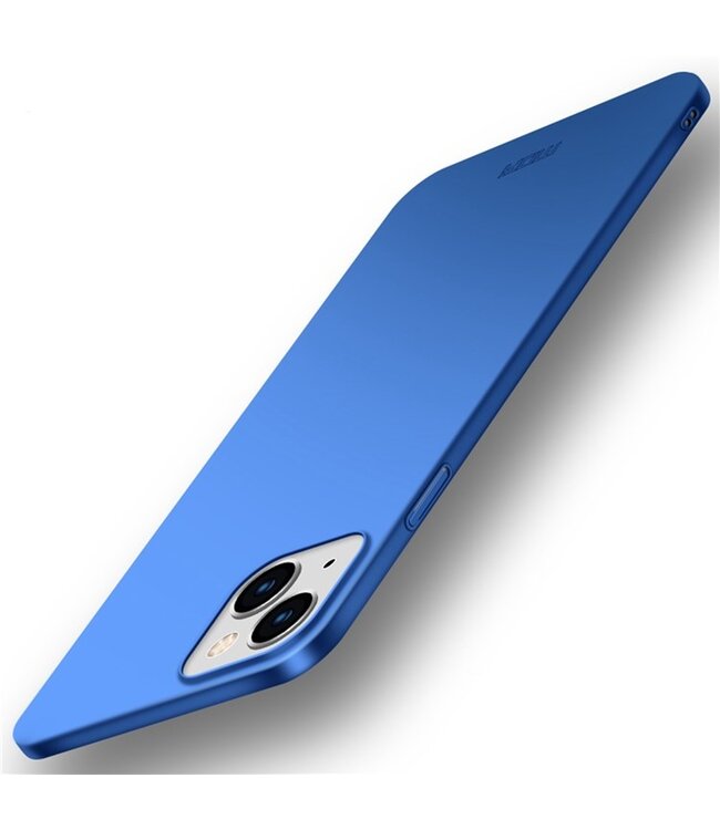 Mofi Blauw Slim Hardcase Hoesje voor de iPhone 14 Pro