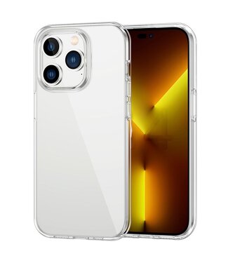 Leeu design Transparant TPU Hoesje iPhone 14 Pro