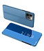 Blauw Spiegel Bookcase Hoesje voor de iPhone 14 Pro