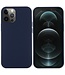 Navy Blauw Siliconen Hoesje voor de iPhone 14 Pro