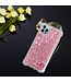 Roze Glitter TPU Hoesje voor de iPhone 14 Pro