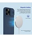 Nillkin Blauw Siliconen Hoesje met Lenscover voor de iPhone 14 Pro