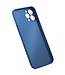 Blauw Metalen Hardcase Hoesje voor de iPhone 14 Pro