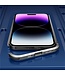 Zilver Metaal Bumper Hoesje voor de iPhone 14 Pro