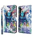 Kleurrijke Uil Bookcase Hoesje voor de Samsung Galaxy A13 (5G) / A04s