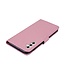 Rosegoud Diamanten Uil Bookcase Hoesje voor de Samsung Galaxy A13 (5G) / A04s